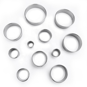 <span class=keywords><strong>Amazon</strong></span> Venta caliente 11 pcs diy personalizado de acero inoxidable galleta molde cortador de la galleta - Product Image 1