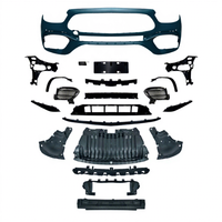 Kit carrosserie d'échappement AMG ABS+PP nouvelle génération pour Mercedes Classe E W213, années 2021-2022, comprenant lèvre avant et lèvre arrière