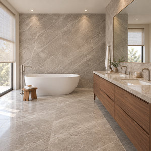 Dalles de marbre gris naturel polies pour villas, cuisines, hôtels, salons, salles de bain, murs et sols – Design moderne et écologique - Product Image 4
