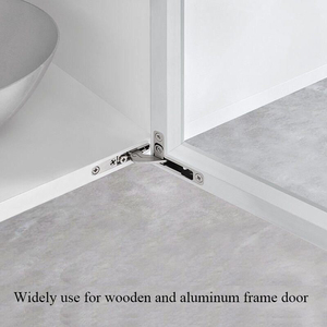 Mang <span class=keywords><strong>15</strong></span> kg mềm đóng không khí bản lề đồ nội thất tủ ẩn cửa bản lề 3D có thể điều chỉnh vô hình giấu bản lề - Product Image 6