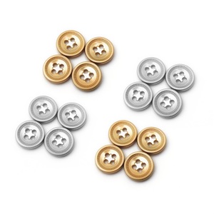 4-Hole Zinc Alloy Metal Clothing Garment Accessories Shank <b>Button</b> for Clothes - Product Image 6