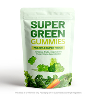 Pure Plant Extract Toegevoegde Super Groene Dagelijkse Kauwtabletten Supplement Gummies