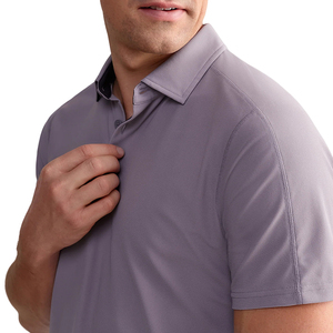 Venta al por mayor bajo MOQ gran oferta diseño para <span class=keywords><strong>hombre</strong></span> de secado rápido poliéster Piqué Golf regata Polo camiseta - Product Image 2