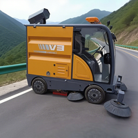 Promotion : Balayeuse routière électrique ConTour 48V, nouvelle génération, haute efficacité, nettoyage à eau froide haute pression, largeur de nettoyage 2300 mm