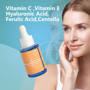 Rides visage sérum acial lueur vitamine C E B5 Anti-âge sérum à l'acide hyaluronique vitamine C acide hyaluronique sérum de soin de la peau - Product Image 4