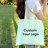 Sac fourre-tout en toile de nylon froissé durable, logo personnalisé, écologique, réutilisable, sac de courses, cadeau d'entreprise, fabricant en gros