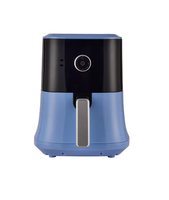 Appareils intelligents 2.5L grande capacité en acier inoxydable sans fumée Air Fryer Four à micro-ondes Observation numérique Usage domestique