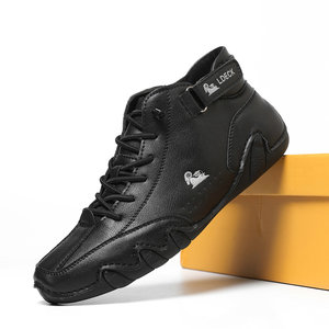 XQC8008 chaussures décontractées de style occidental pour hommes bottes de randonnée bottines - Product Image 2