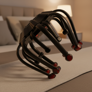 Masseur électrique pour <span class=keywords><strong>la</strong></span> <span class=keywords><strong>tête</strong></span> de poisson avec 20 têtes de massage, utilisé pour détendre <span class=keywords><strong>le</strong></span> cuir chevelu et soulager <span class=keywords><strong>la</strong></span> fatigue - Product Image 2