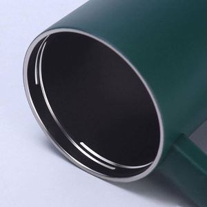 Gobelet isotherme personnalisé en acier inoxydable de 40 oz avec poignée - Tasse de voiture isolée en gros pour cadeaux et promotions sur mesure - Product Image 3