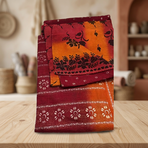 Fabriqué à la main Vintage Kantha coton couverture broderie florale couvre-lit réversible indien Boho inspiré maison décorative couverture - Product Image 3