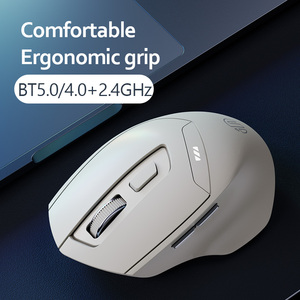 Ratón Inalámbrico para Juegos <span class=keywords><strong>INPHIC</strong></span> DR6 5.0 con Retroiluminación LED Recargable, 2.4 Tri-Modos, 1600dpi, para iPad, Laptop, Escritorio, Mac, Android - Product Image 4