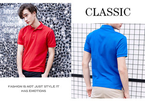 Design Best Quality Cotton Polo <b>Shirt</b> Mult-color Short Sleeved Plain Promotional Work Polo <b>Shirts</b> for Men - Product Image 5