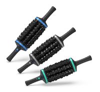 Martillo de Masaje 4 en 1 M Todo para Masaje Corporal en Brazos, Abdomen, Muslos, Espalda y Pies con 5 Niveles de Velocidad, Control de Tiempo y Potencia de 28W