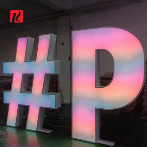 Letrero de letras de canal gigante personalizado Kexian para exteriores, 5 pies, 4 pies, 3 pies, letra iluminada, letrero comercial, letrero de paisaje, centro comercial - Product Image 1