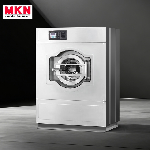 15Kg Fully Automatic Commercial Laundry Equipment Industrial Washing Machine Washing and Drying Machine with Electric Heating