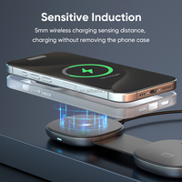 Chargeur sans fil magnétique pliable Qi2 15W, station de charge 3 en 1 pour Apple Watch, Airpods, iPhone, chargeur Apple