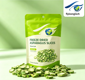 Maßgeschneiderte 100g Kleinpackung Gefriergetrockneter Spargel 5mm Geschnitten Rein Natürlich Ohne Zusatzstoffe Private Label Service - Product Image 2