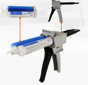 Vente <span class=keywords><strong>en</strong></span> gros d'accessoires Détax Earmold Making Solidified Soft 1:1 Maxing Impression Material Silicone Eco-Friendly White 5*12.3cm - Product Image 5