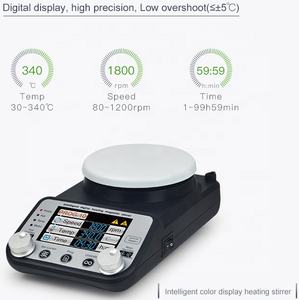 طبق تسخين رقمي ساخن WESTTUNE + + 20 لتر 80 ~ 340 دورة في الدقيقة 340C - Product Image 5