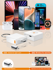 Nouvelle technologie, chargeurs multifonctions 1200 mAh, banques d'alimentation, chargeurs sans fil portables, chargeurs magnétiques - Product Image 6