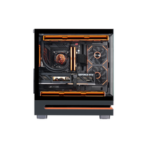 Nouveau Boîtier PC Gaming ATX, Tour d'ordinateur, Boîtier CPU, Boîtier Gaming pour PC, avec éclairage RGB, Boîtiers et Tours pour PC de jeu