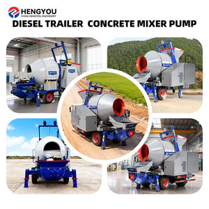 Minibomba Mezcladora de Hormigón Diésel/Eléctrica de Venta Caliente con Alcance Vertical de 90m y Productividad de 30m³/h - Product Image 5