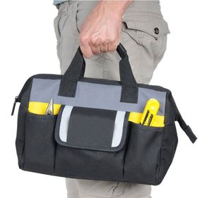 Free sample Wide Mouth <b>Tool</b> <b>Bag</b> <b>Heavy</b> <b>Duty</b> 12-Inch <b>Tool</b> Storage <b>Bag</b> Zip-Top Soft Sided <b>Tool</b> <b>Bag</b> for Home DIY & Equipment Storage - Product Image 4