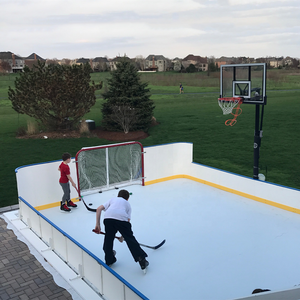 Açık ve kapalı için mobil beyaz plastik buz hokeyi Dasher panoları - Product Image 2
