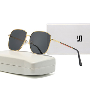 Nouvelles lunettes de soleil pour hommes, monture en métal, verres en PC, protection UV400, type 3, pare-soleil, couleur noire, lunettes de conduite - Product Image 3