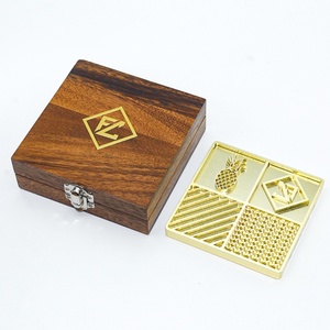 Cubes de laiton personnalisés pour sceau de glace, tampon logo en laiton pour entreprise, tampon de sceau de glace en cuivre, cubes de laiton personnalisés pour logo - Product Image 3