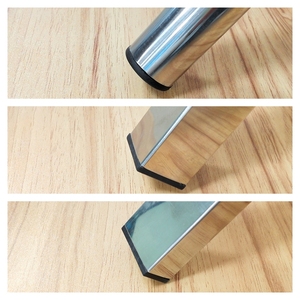 Vuông Vòng Nhựa Chèn <span class=keywords><strong>Cap</strong></span> Ống <span class=keywords><strong>End</strong></span> Bìa Với Chủ Đề Nut Nhựa Ống Thép Đồ Nội Thất Chân Lỗ Cắm - Product Image 5