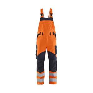 BLAKLADER - 288915135389C46 BIB Multinorm inhérent Orange/Bleu marine-VÊTEMENTS DE TRAVAIL RÉSISTANTS AUX FLAMMES EAN 7330509721261 - Product Image 1