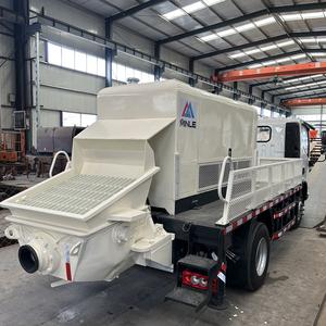 Nouvelle <span class=keywords><strong>pompe</strong></span> à béton montée sur <span class=keywords><strong>camion</strong></span>, <span class=keywords><strong>avec</strong></span> moteur diesel, <span class=keywords><strong>pompe</strong></span> à béton de haute qualité, petite <span class=keywords><strong>pompe</strong></span> à béton pour usage domestique - Product Image 2