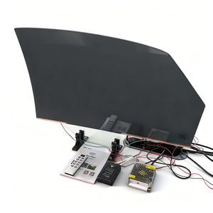 Pellicola Intelligente PDLC 12V per Finestrini Auto, Controllo Remoto, Commutazione Istantanea, Protezione della Privacy, Nero Chiaro, Nero Intenso, Vendita all'Ingrosso - Product Image 1