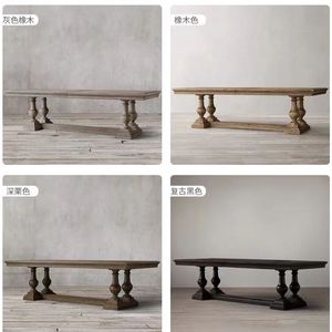 <span class=keywords><strong>Table</strong></span> à manger <span class=keywords><strong>carrée</strong></span> en <span class=keywords><strong>bois</strong></span> massif pour <span class=keywords><strong>8</strong></span> <span class=keywords><strong>personnes</strong></span>, design français, style vintage, emballée avec du mousse et du <span class=keywords><strong>bois</strong></span>, montage facile - Product Image 2