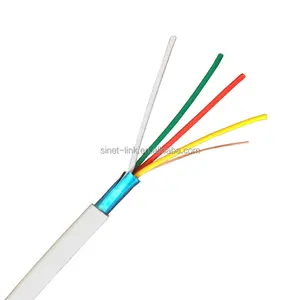 Shieled Security Alarm Cable Copper Shenzhen Manufacturer Unshielded 2 4 6 8 12 Core CCA 20AWG 22AWG 24AWG OEM 35V 20/22/24AWG