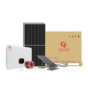 Sistema de Energía Solar de Silicio Monocristalino con Montaje en Suelo, Controlador MPPT, Uso Comercial - Product Image 4