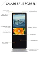 Loor tandtaning erertical nnteractive igigital ignignage Totem LCouououch crecreens iiosk ddverting isisplay pour la publicité