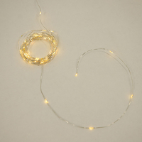 590cm60LEDバッテリー銅線装飾屋外ホリデーフェアリーパワード10mLedボタンライトストリングクリスマス用
