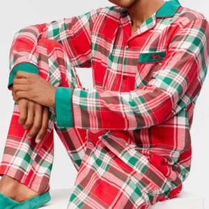 Pyjama en flanelle personnalisé pour <span class=keywords><strong>homme</strong></span>, vêtements <span class=keywords><strong>de</strong></span> détente, échantillon disponible, ensemble <span class=keywords><strong>de</strong></span> pyjama en coton pour <span class=keywords><strong>homme</strong></span> - Product Image 3