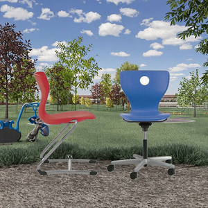 Silla Moderna y Resistente de Plástico Moldeado por Soplado para Escuelas, Universidades, Aulas, Capacitación, Apartamentos u Hospitales - Product Image 3