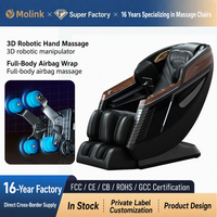 Kursi Pijat Shiatsu Elektrik Multifungsi Deluxe untuk Seluruh Tubuh, Zero Gravity, Mewah, Ukuran Besar untuk Orang Tinggi, Pintar dan Portabel