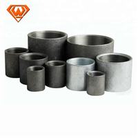 Filetage femelle de sablage 1/2 pouce douilles de tuyaux en acier au carbone Npt sans soudure