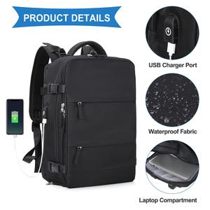 Mochila Multifuncional Impermeable <span class=keywords><strong>con</strong></span> Logotipo Personalizado, Gran Capacidad, Antirrobo, para Portátil, Viajes, <span class=keywords><strong>con</strong></span> USB, para Hombre y Mujer - Product Image 2