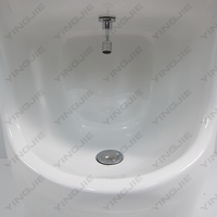 YINGJIE En gros Lavabo en céramique pour le lavage des mains et des pieds, station de lavage musulmane et bassin de Wudu