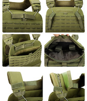 Gilet porte-plaques tactique personnalisé J.SH pour CrossFit, camouflage, système Molle, réglable, léger, durable, à libération rapide, en Oxford