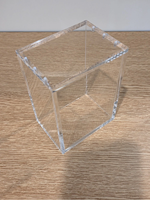 Boîtier en acrylique magnétique transparent anti-UV 5 mm, étanche et anti-poussière, compatible avec la boîte de cartes Booster Bundle