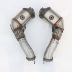 Tuyaux d'échappement de convertisseur catalytique d'échappement de voiture pour <span class=keywords><strong>BMW</strong></span> 750 F02 X5 X6 E70 E71 E72 F10 N63 - Product Image 6