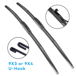 Lame d'essuie-glace hybride de conception pour le pare-brise de voiture Lame universelle d'essuie-glace de voiture Pièces de rechange automatiques de haute qualité 14 "-28" - Product Image 3